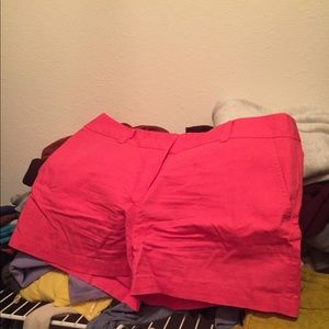 Loft light pink shorts